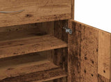 Shoe Cabinet Old Wood 60x35x84 cm Engineered Wood 855952