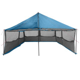 Family Tent Blue 600 x 400 x 268 cm Polyester and Steel 42028604