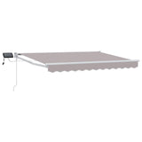 Manual Retractable Awning with LEDs 3.5 x 2 m 3419223