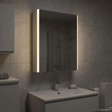 Bathroom Mirror Cabinet White 43 x 11.5 x 60.5 cm 889223