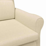 Armchair Cream 76 x 94 x 102 cm Fabric 42009846
