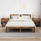 Bedside Table 2 pcs Old Wood 40.5 x 40 x 48 cm Engineered Wood 891069