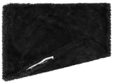 Cushion Cover 6 pcs HEERLEN Black 80 x 80 cm PV Fleece 913726