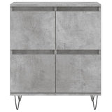 Sideboards 2 pcs Concrete Grey Engineered Wood 3190177