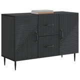 Sideboard with Drawer Black 89 x 34.5 x 60 cm Engineered Wood 894886