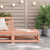 Garden Footstool Natural Wood Solid Douglas Fir Wood 70x70x30 cm 837940