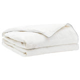 Duvet and Pillow Set 2 pcs 137x200 cm Summer 140 GSM Wool White 3440840