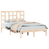 Bed Frame without Mattress 120x190 cm Small Double Solid Wood 3105375