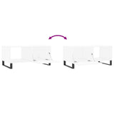 Coffee Table White 90x50x40 cm Engineered Wood 829236