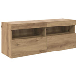 TV Wall Units Wall-mounted 6 pcs Old Wood Engineered Wood 3402789