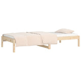 Day Bed without Mattress 90x190 cm Single Single Solid Wood Pine 820422