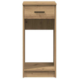 Computer Tower Stand with Drawer Artisan Oak 35x45x77 cm 858748