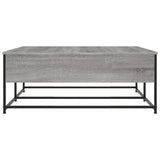 Coffee Table Grey Sonoma 100x99x40 cm Engineered Wood 835297