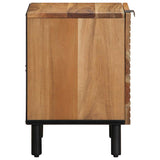 Bedside Cabinet 40x33x46 cm Solid Wood Acacia 4017752