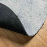 Area Rugs Oval HUARTE Grey 100 x 200 cm 100% Polyester 4103636