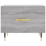 Coffee Tables 2 pcs Grey Sonoma 50x50x40 cm Engineered Wood 829361