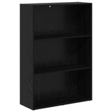 Bookshelf Black Oak 80 x 30 x 114 cm Engineered Wood 8003717