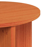 Coffee Table 2 pcs Wax Brown 873549