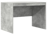 Desk with Drawer with Shelf with Storage 2 pcs Concrete Grey 3337356