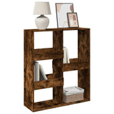 Room Divider Smoked Oak 100x33x115 cm Engineered Wood 3309550