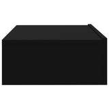 TV Cabinet with LED Lights Black 60x35x15.5 cm 842888