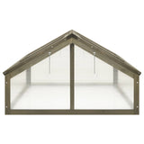 Greenhouse Grey 114x80x50 cm Firwood 316416