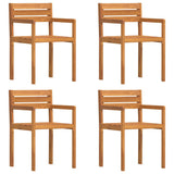 5 Piece Garden Dining Set Solid Wood Acacia 3334770