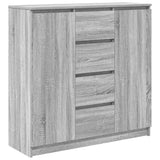 Sideboard with Drawers Grey Sonoma 100.5x35x98.5 cm Engineered Wood 3328458