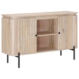 Sideboard 105 x 30 x 65 cm Solid Mango Wood and Engineered Wood 42020112