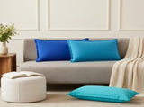 Cushion with Pillow HOUTEN 12 pcs Royal Blue Polyester 934059
