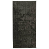 Rug ISTAN High Pile Shiny Look Anthracite 100x200 cm 375639