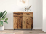 Sideboard Old Wood 69.5 x 34 x 90 cm Engineered Wood 882299