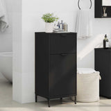 Bathroom Cabinet with Drawer with Door Black 39.5 x 36 x 88 cm 883395