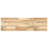 Basin Shelf Wall Mounted Steel and Solid Wood Acacia 3302711
