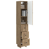 Cabinet Set 2 pcs 33 x 34.5 x 90 cm Engineered Wood 3416393