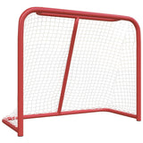 Hockey Goal Red and White 183x71x122 cm Polyester 93755