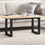 Coffee Table Legs O-Frame 70x30x43 cm Steel 357874