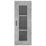 Highboard Concrete Grey 34.5x34x180 cm Engineered Wood 3199509