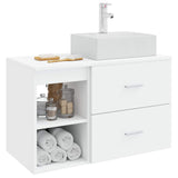 Bathroom Furniture Set 2 pcs White Engineered Wood 3403888