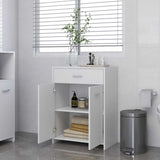 Bathroom Cabinet White 60x33x80 cm Engineered Wood 805024