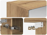 Bathroom Mirror Cabinet Artisian Oak 100 x 14.5 x 70 cm 889134