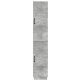 Cabinet Set 2 pcs Concrete Grey Engineered Wood 3416793