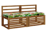 2-Piece Bench Cushions SOEST 2 pcs 100% Polyester Multicolour 949697