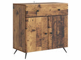 Sideboard Old Wood 66 x 34.5 x 90 cm Engineered Wood 895563