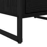 Sideboard Black Oak 42 x 36 x 75.5 cm Engineered Wood 886546