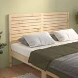 Bed Headboard 141x4x100 cm Solid Wood Pine 819015