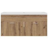 Bathroom Cabinet Artisan Oak 100 x 38.5 x 46 cm Engineered Wood 3415905