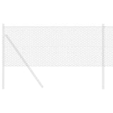 Hexagon Fence Grey 0.6 x 100 m Steel 42005598