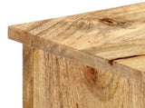 Sideboard 100x35x60 cm Solid Mango Wood 285862