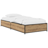 Bed Frame Artisan Oak 80 x 200 cm Engineered Wood 8009142
